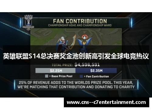 英雄联盟S14总决赛奖金池创新高引发全球电竞热议